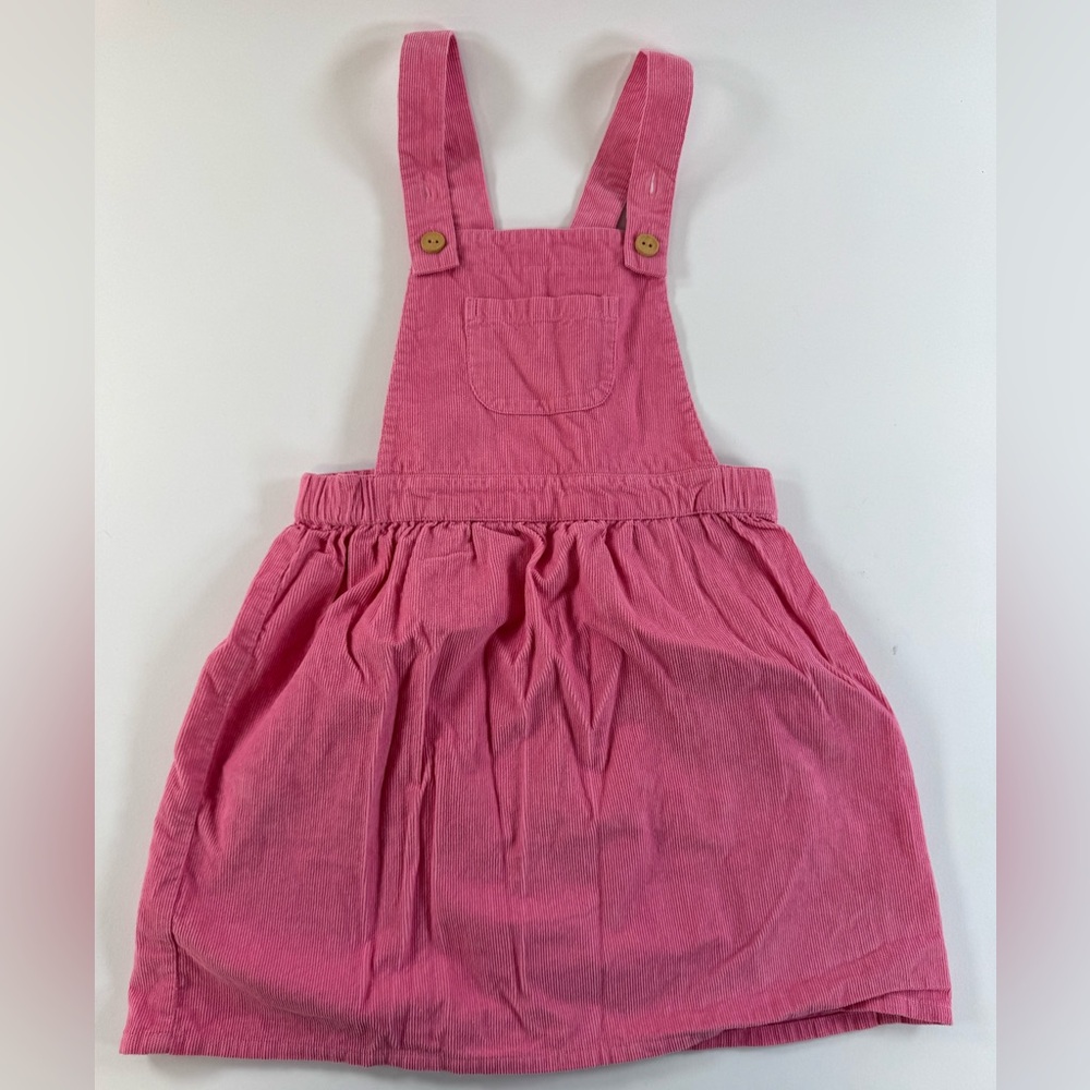 Little Paper Doll Pink Overall Jumper - Size 6 - EUC